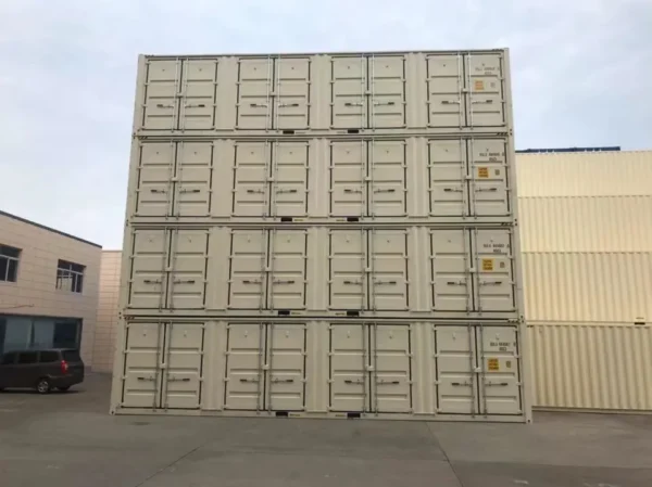 40ft open side containers